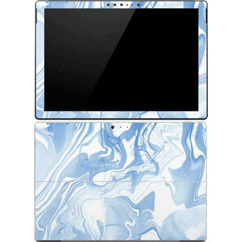 Blue Marbling Surface Pro 4 Skin